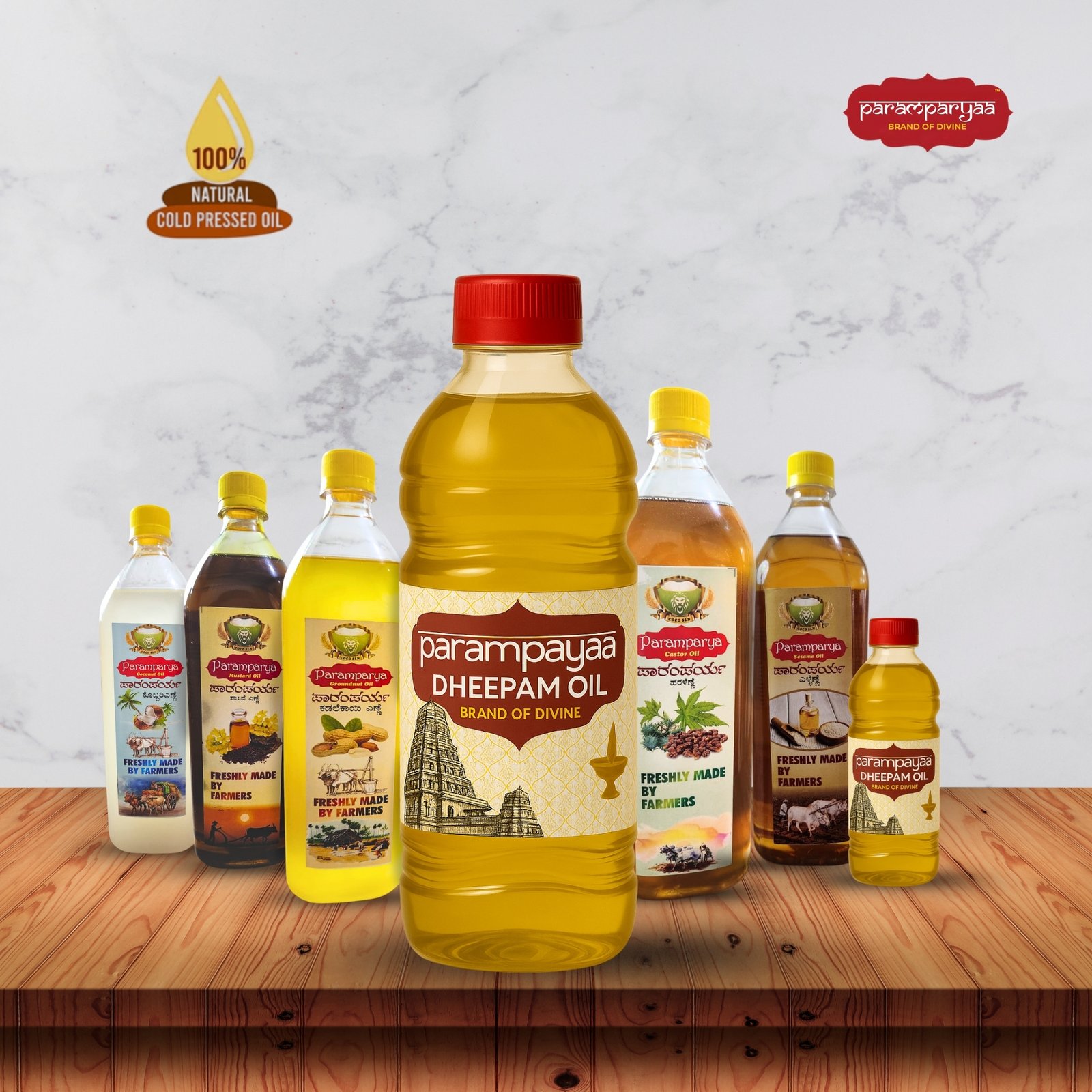 Parmaparyaa - cold pressed oils and natural oils.